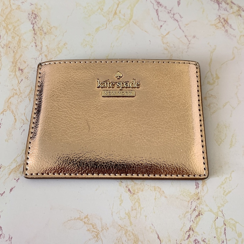 Kate Spade Rose Gold Card Holder ❤️❤️